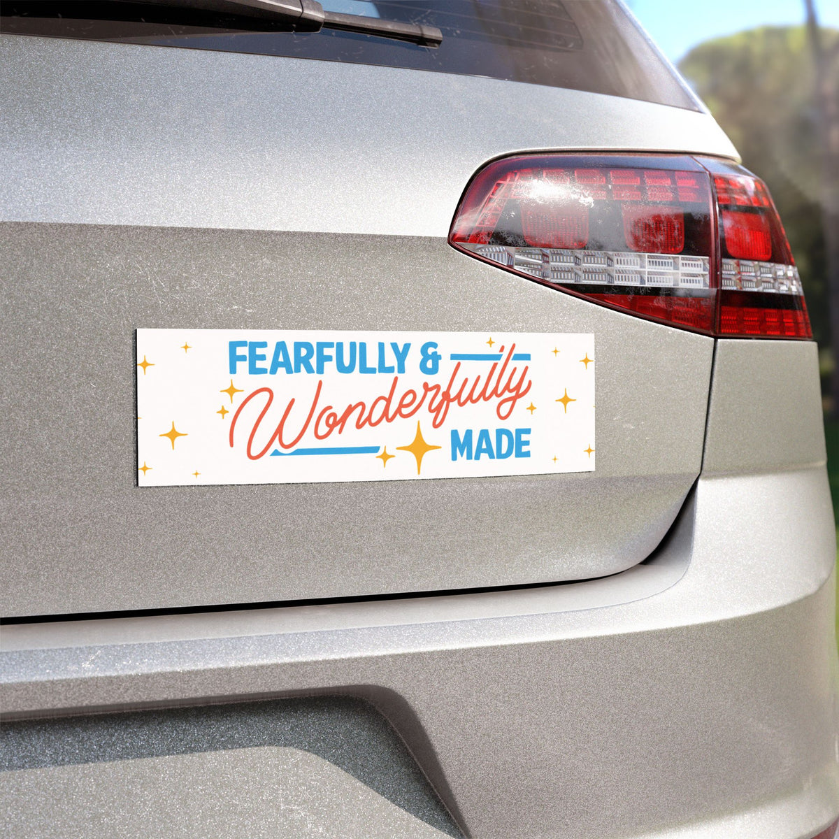 Wonderfully Made & Imago Dei Car Magnet