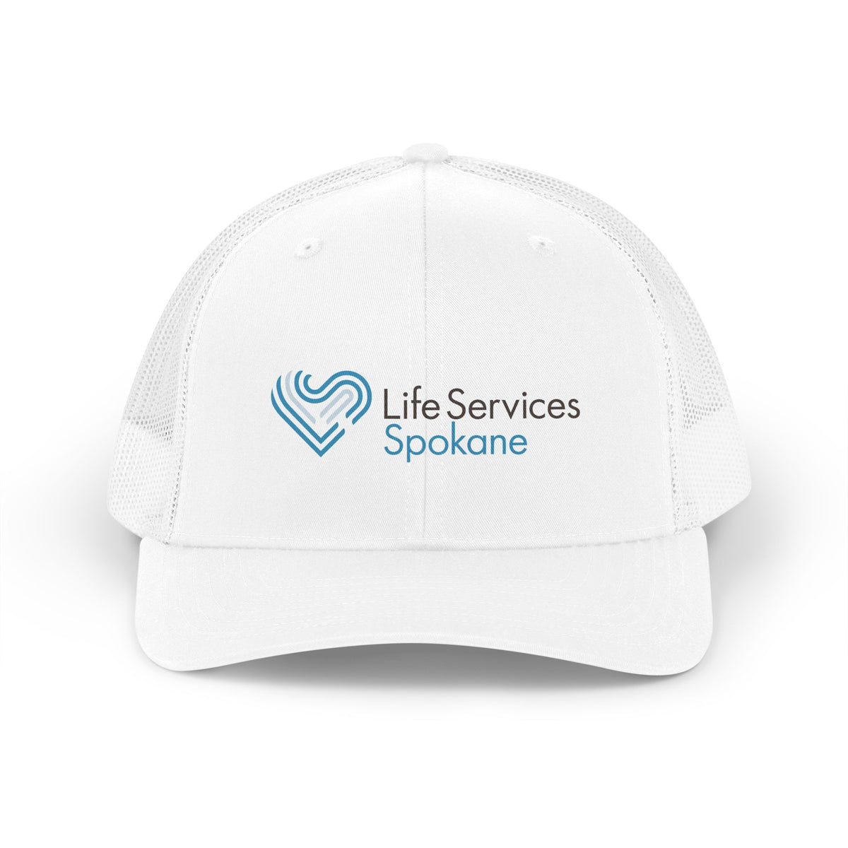 Trucker Hat — Life Services Spokane Logo Mesh Cap