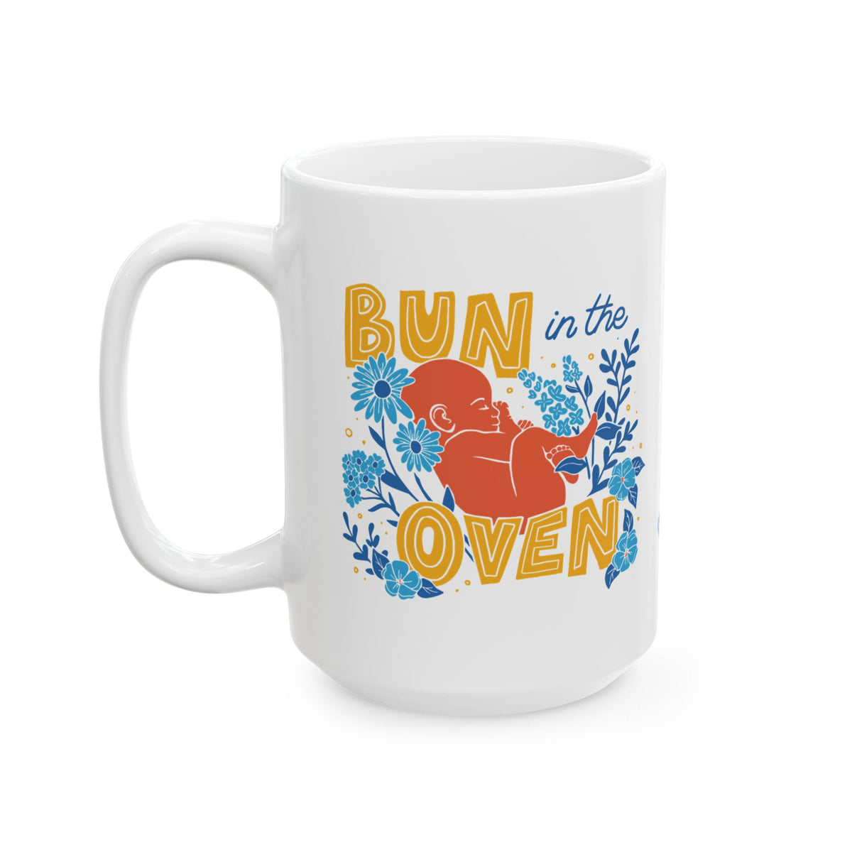 "Imago Dei" & "Bun in the Oven" Dual Coffee Mug (11oz, 15oz)
