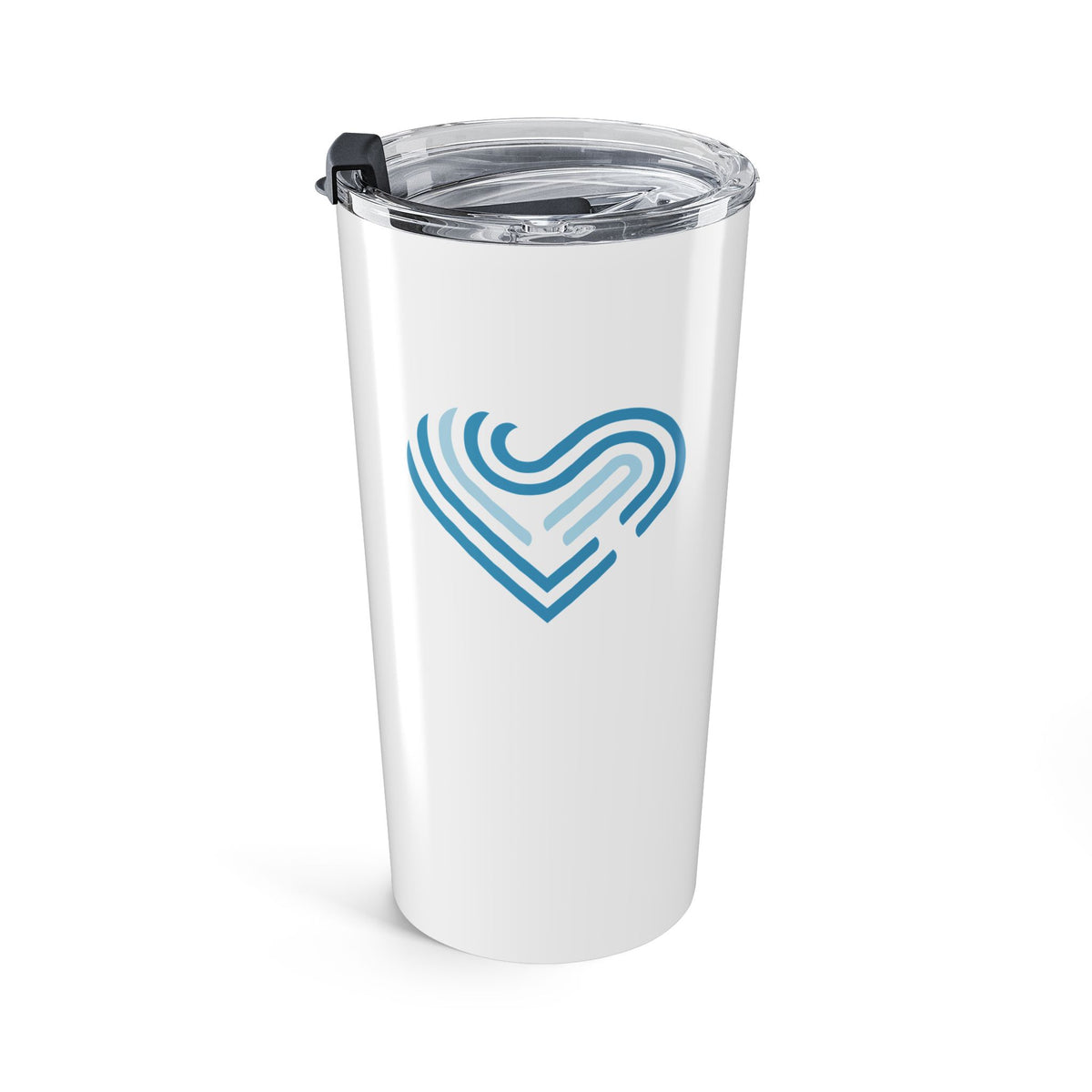 20oz Spiral Wave Insulated Tumbler – Double-Wall Travel Cup