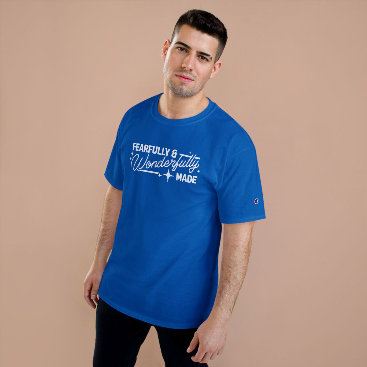 Fearfully & Wonderfully Made T-Shirt — Inspirational Christian Graphic Tee