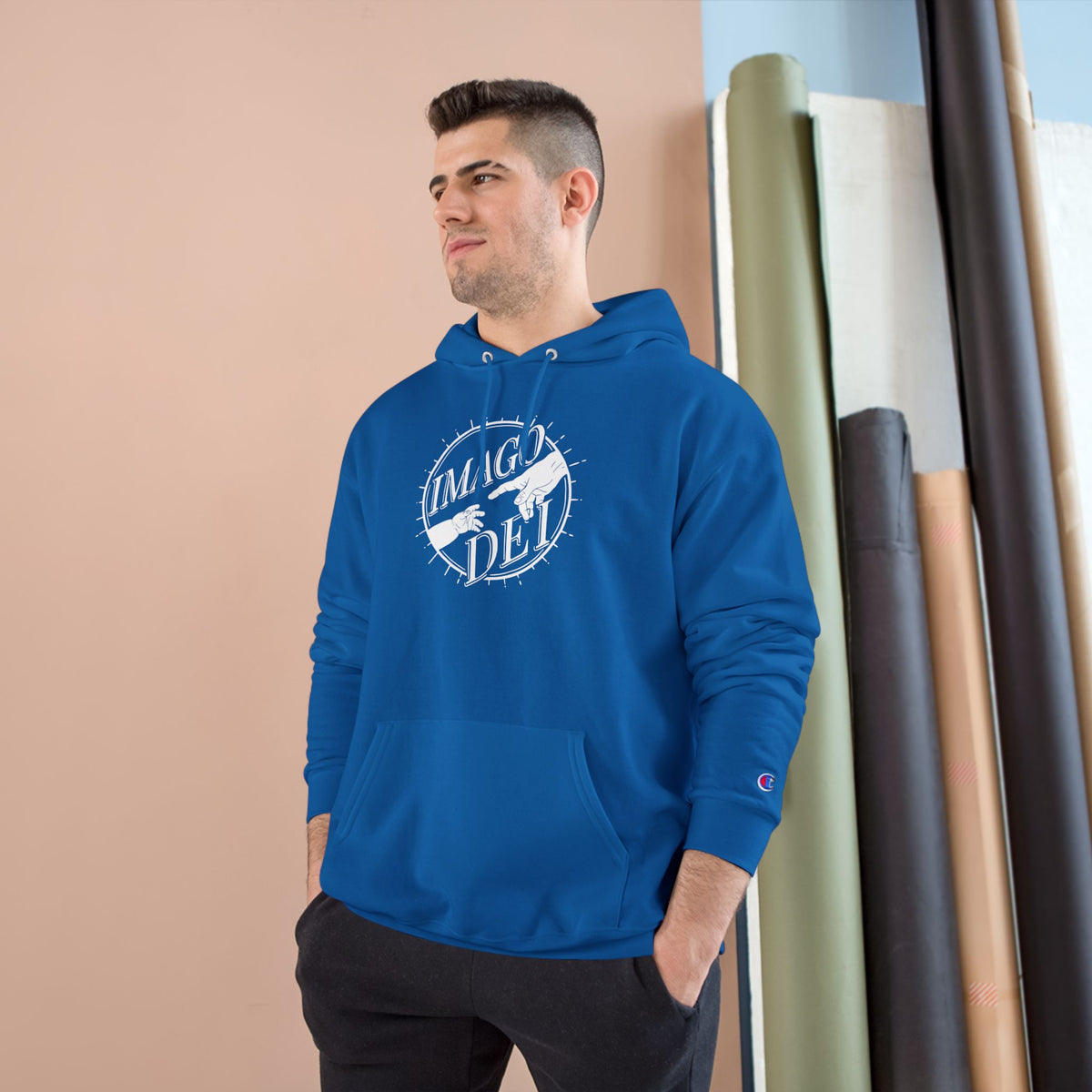 Imago Dei Hoodie — Vintage Crest Hoodie