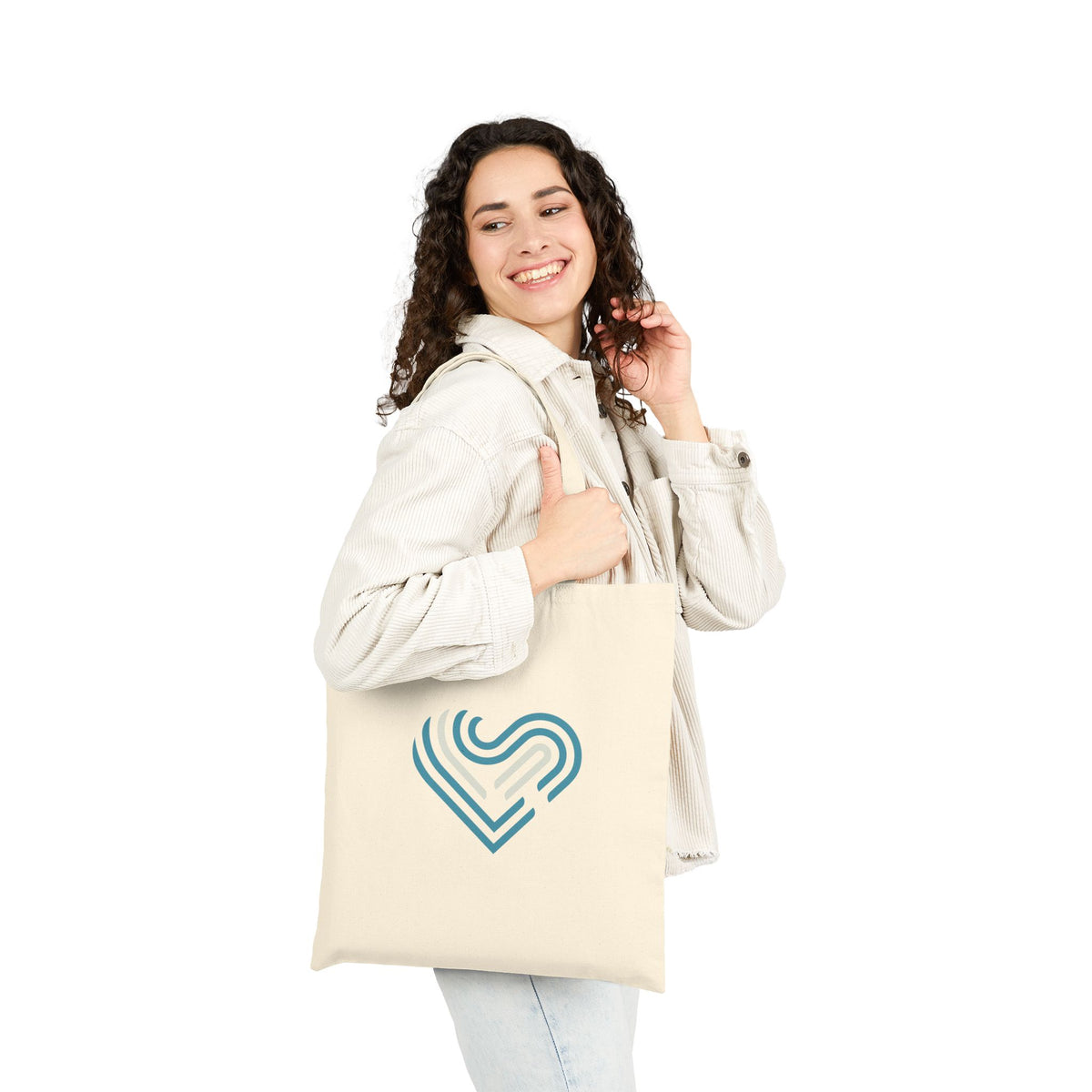 Canvas Tote Bag - Logo Eco Shopper