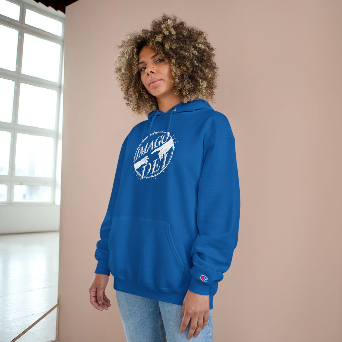 Imago Dei Hoodie — Vintage Crest Hoodie