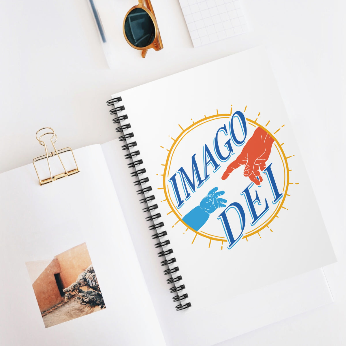 Imago Dei Spiral Notebook — Inspirational Journal