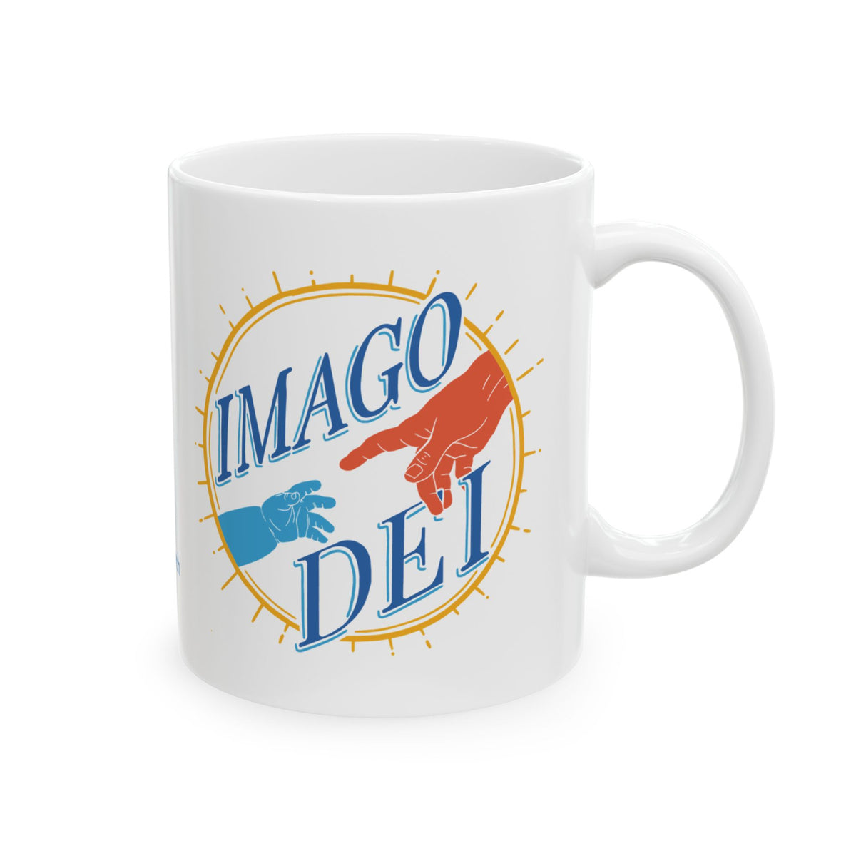 "Imago Dei" & "Bun in the Oven" Dual Coffee Mug (11oz, 15oz)
