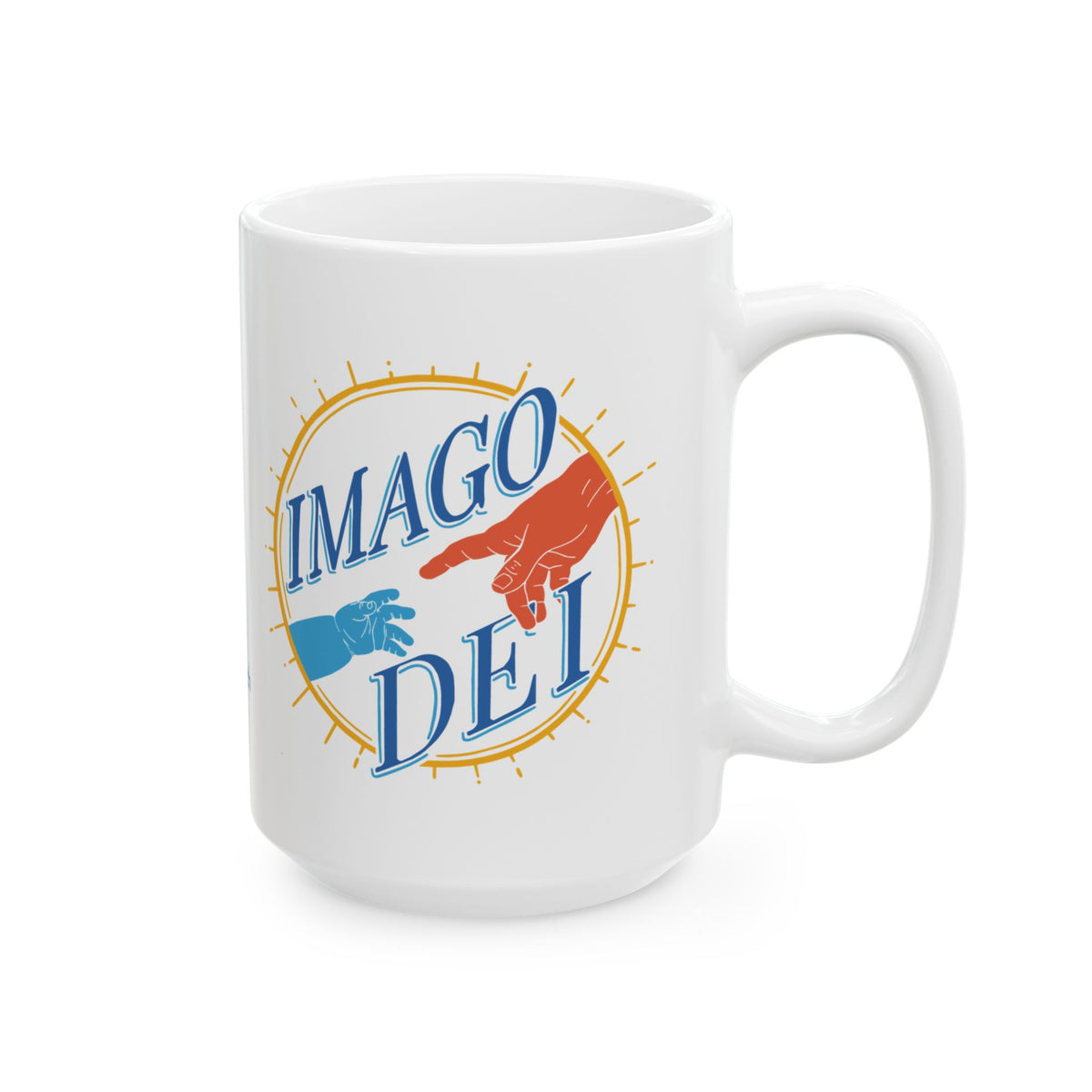 "Imago Dei" & "Bun in the Oven" Dual Coffee Mug (11oz, 15oz)