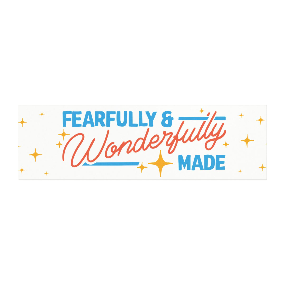 Wonderfully Made & Imago Dei Car Magnet